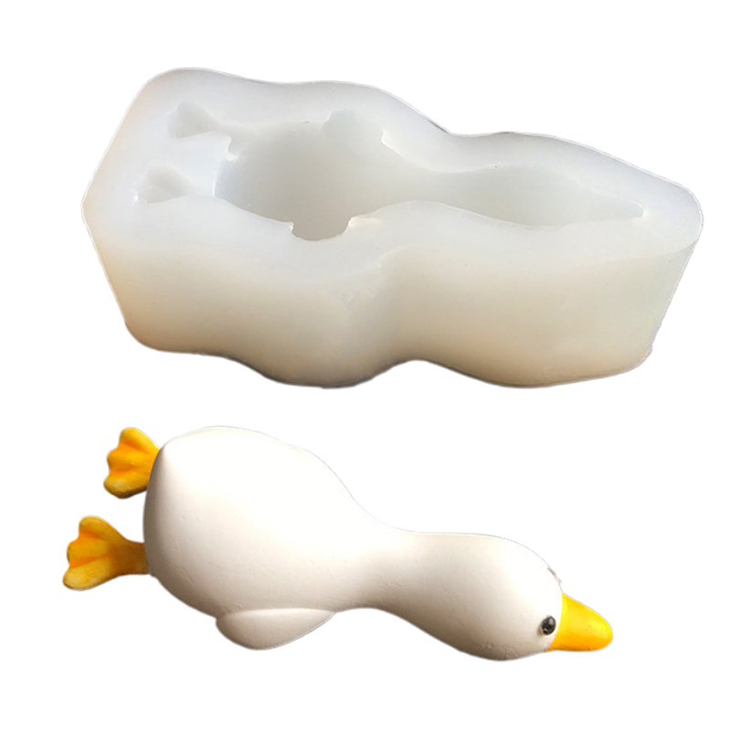 Home Decor Duck - 새로운 3D 귀여운 오리 모양 실리콘