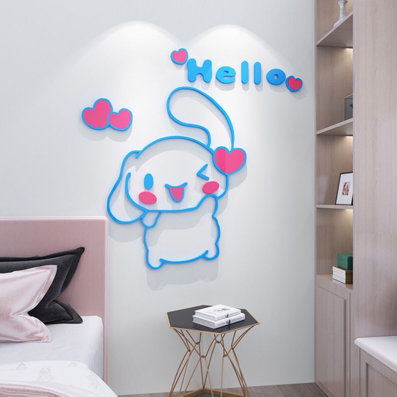 Home Decor Wallpaper - Sanrio Cinnamoroll 3D 아크릴 어린이 방