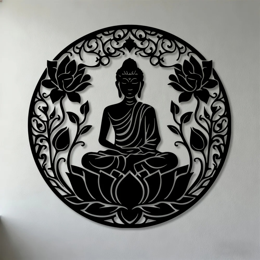 Home Decor Brand - 브랜드 2D 평면 불상 연꽃 만다라