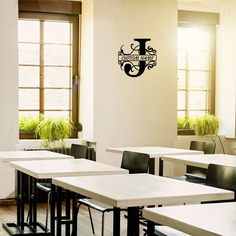 Home Decor Wall Tiles - 1PC 패션 문자 J 사용자 정의