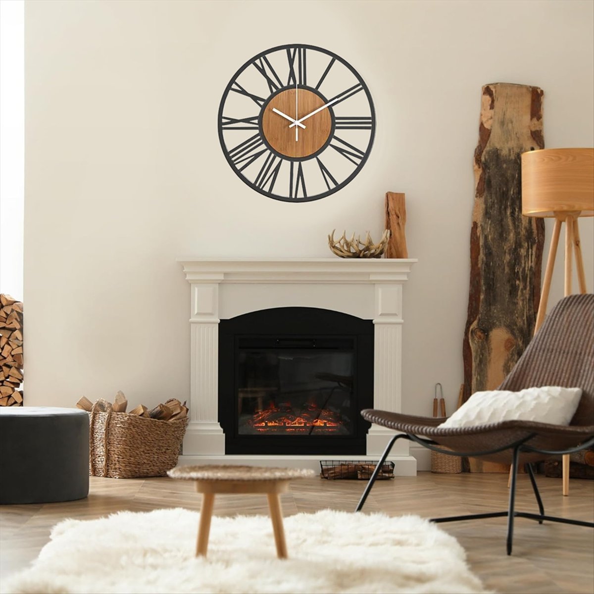 Wall Clock Silent - 618 메가 세일 거실 장식용 벽시계