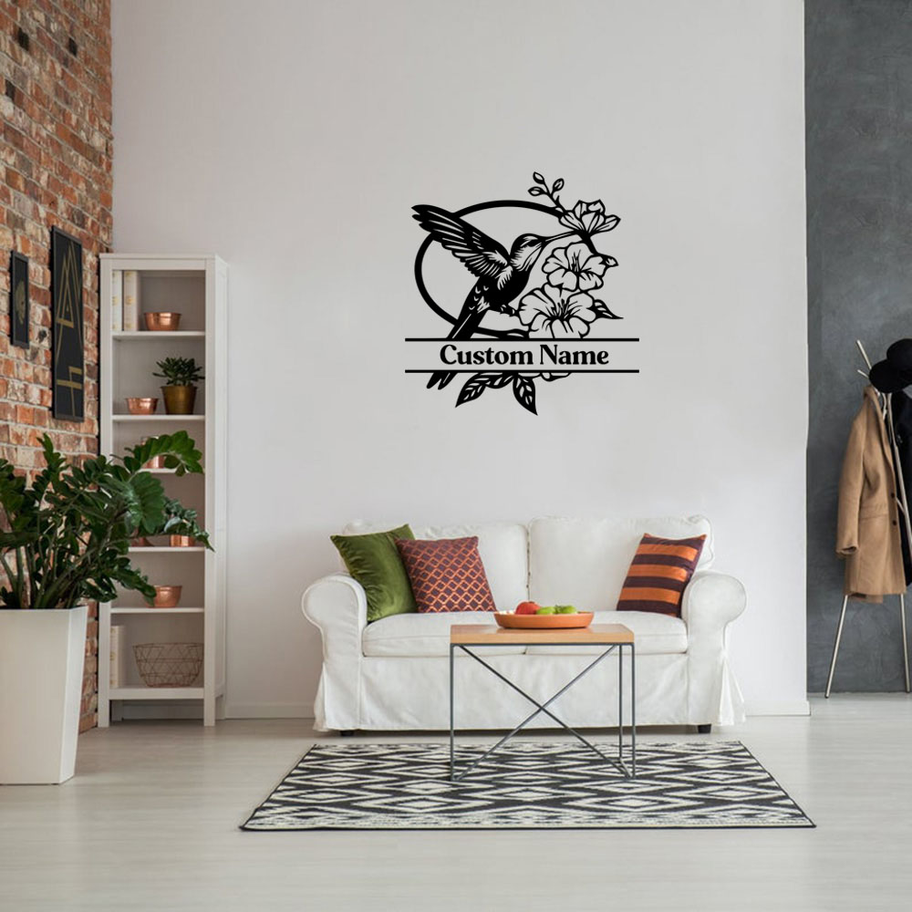 Home Decor Wall Tiles - 1PC 크리 에이 티브 버드 플라워