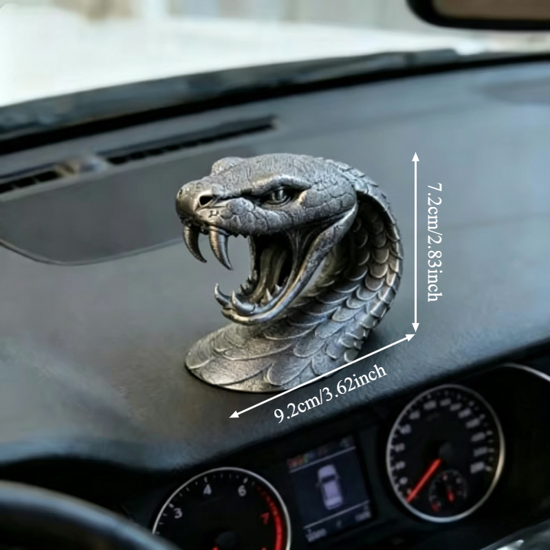 Home Decor Habitat - 코브라 해골 조각품 자동차/가정 장식 선물