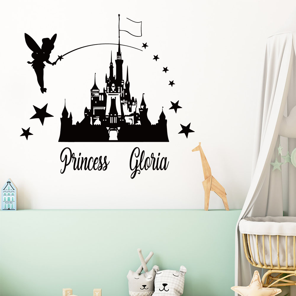Home Decor Wallpaper - 1PC 만화 요정 성 맞춤형 이름