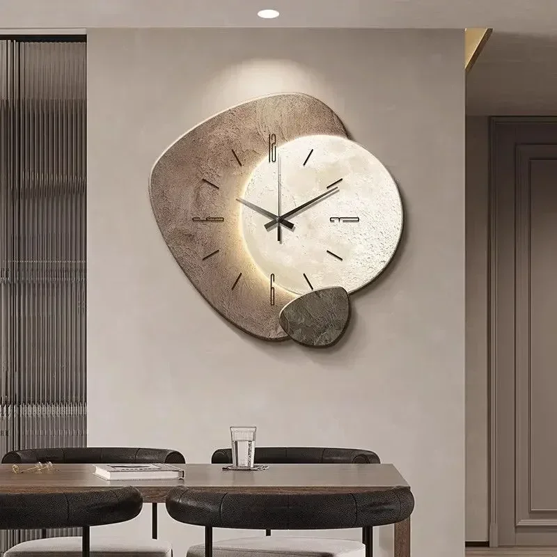 Wall Clock Silent - 2025년형 모던 시계, 조명 디자인, 미니멀리즘