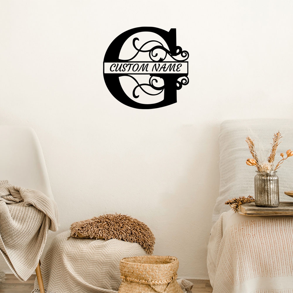 Home Decor Wall Tiles - 1PC 우수한 문자 G 맞춤형 텍스트