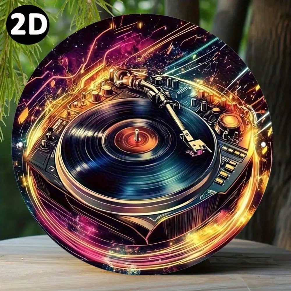 CIFBUY 브랜드 빈티지 철제 바이닐 레코드 벽 장식 - Home Decor Brand 리뷰 및 가격