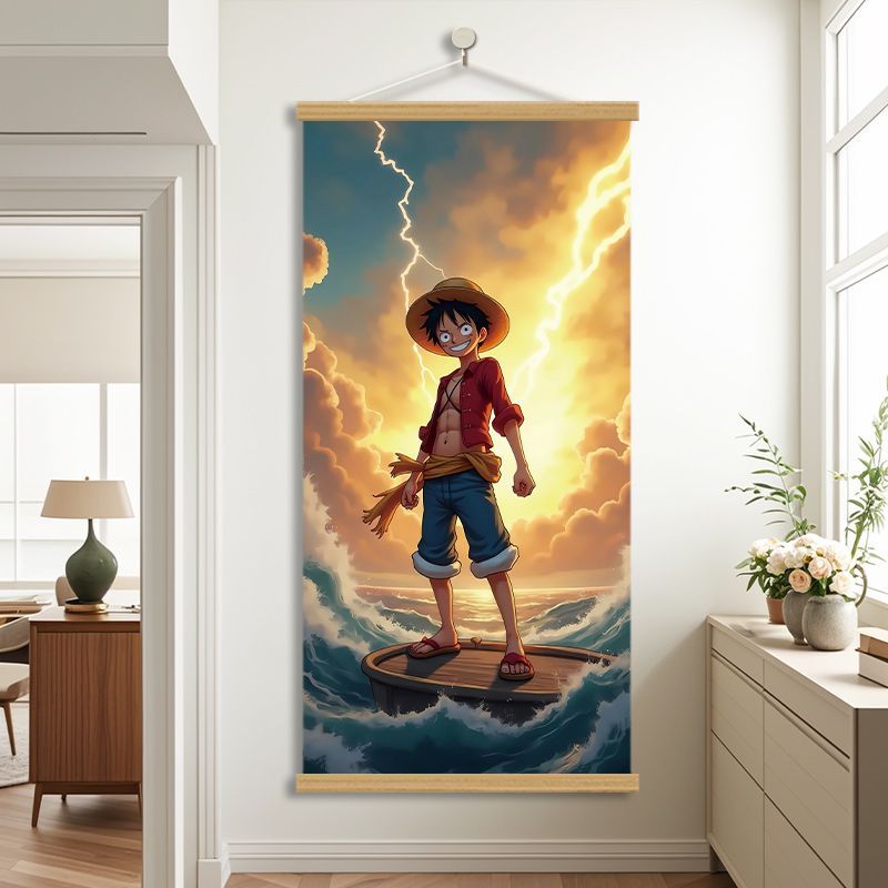 새로운 원피스 루피 로로노아 조로 나미 포스터 고색상  - Home Decor Painting 리뷰 및 가격