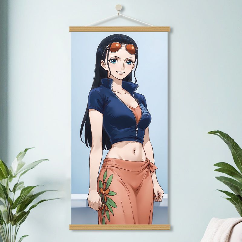 새로운 원피스 루피 로로노아 조로 나미 포스터 고색상  - Home Decor Painting 리뷰 및 가격