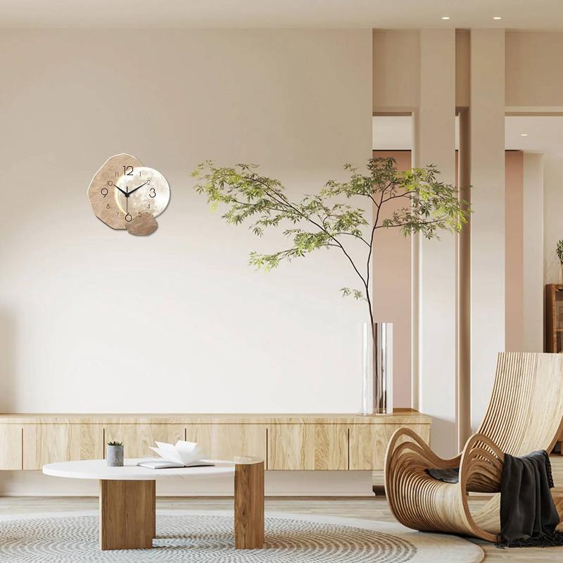 미니멀리스트 달 디자인 무소음 벽시계 침실 거실 가정용 - Wall Clock Silent 리뷰 및 가격