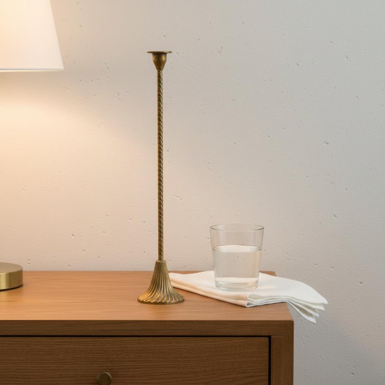꼬인 금색 캔들 홀더, 안정적인 받침대, 빈티지 금색  - Home Decor Gold 리뷰 및 가격
