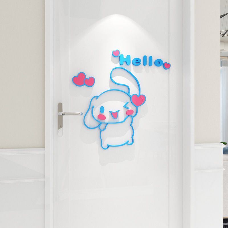 Sanrio Cinnamoroll 3D 아크릴 어린이  - Home Decor Wallpaper 리뷰 및 가격