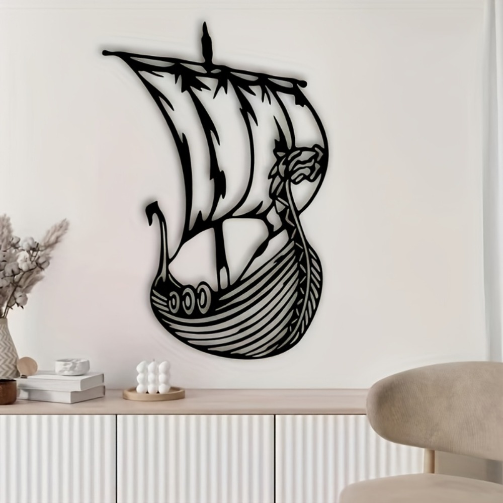 CIFBUY 브랜드 바이킹 선박 금속 벽 장식 북유럽  - Home Decor Brand 리뷰 및 가격
