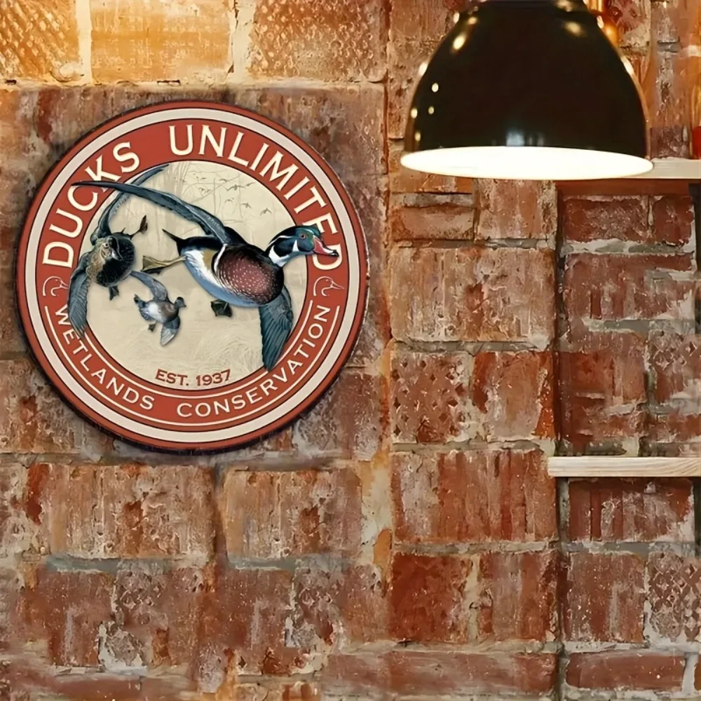 Ducks Unlimited 습지 보존 알루미늄 표지판 - Home Decor Duck 리뷰 및 가격