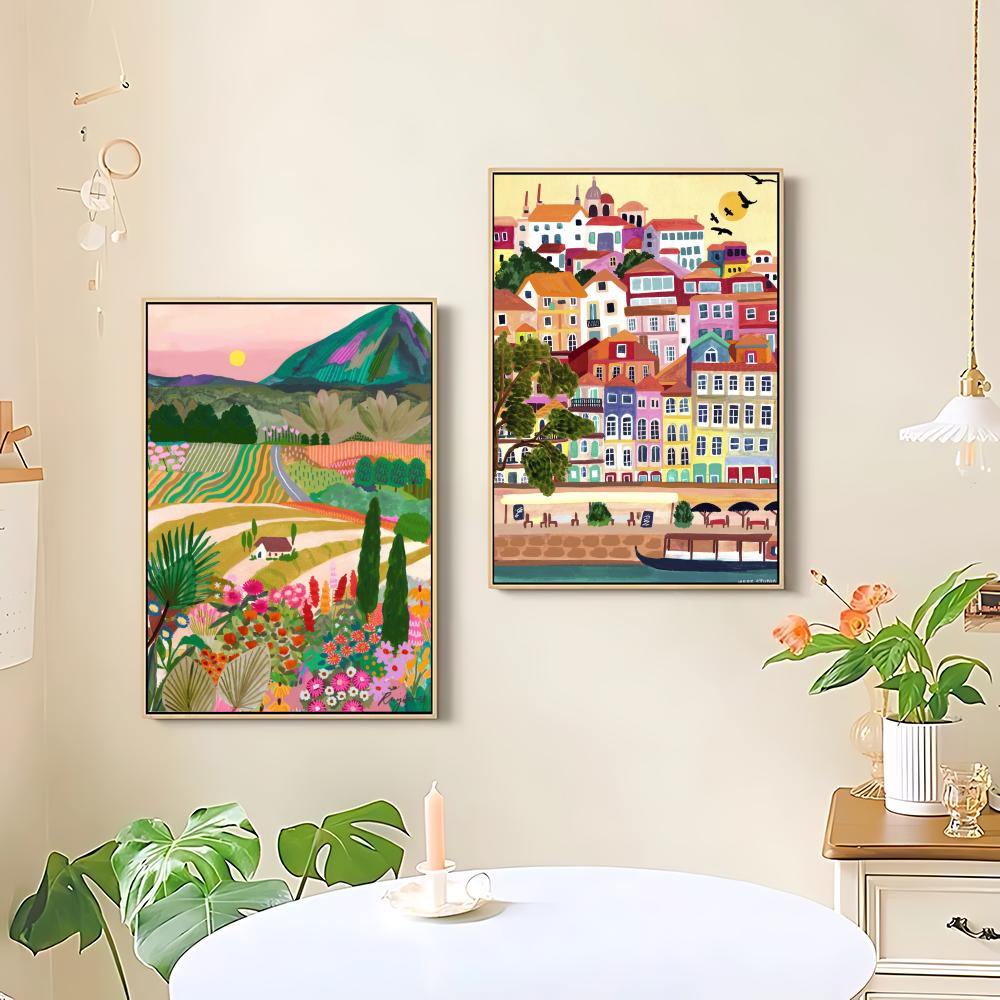 뉴질랜드 블루 풀스 레이크 여행 화이트페이퍼 포스터 H - Home Decor Wallpaper 리뷰 및 가격