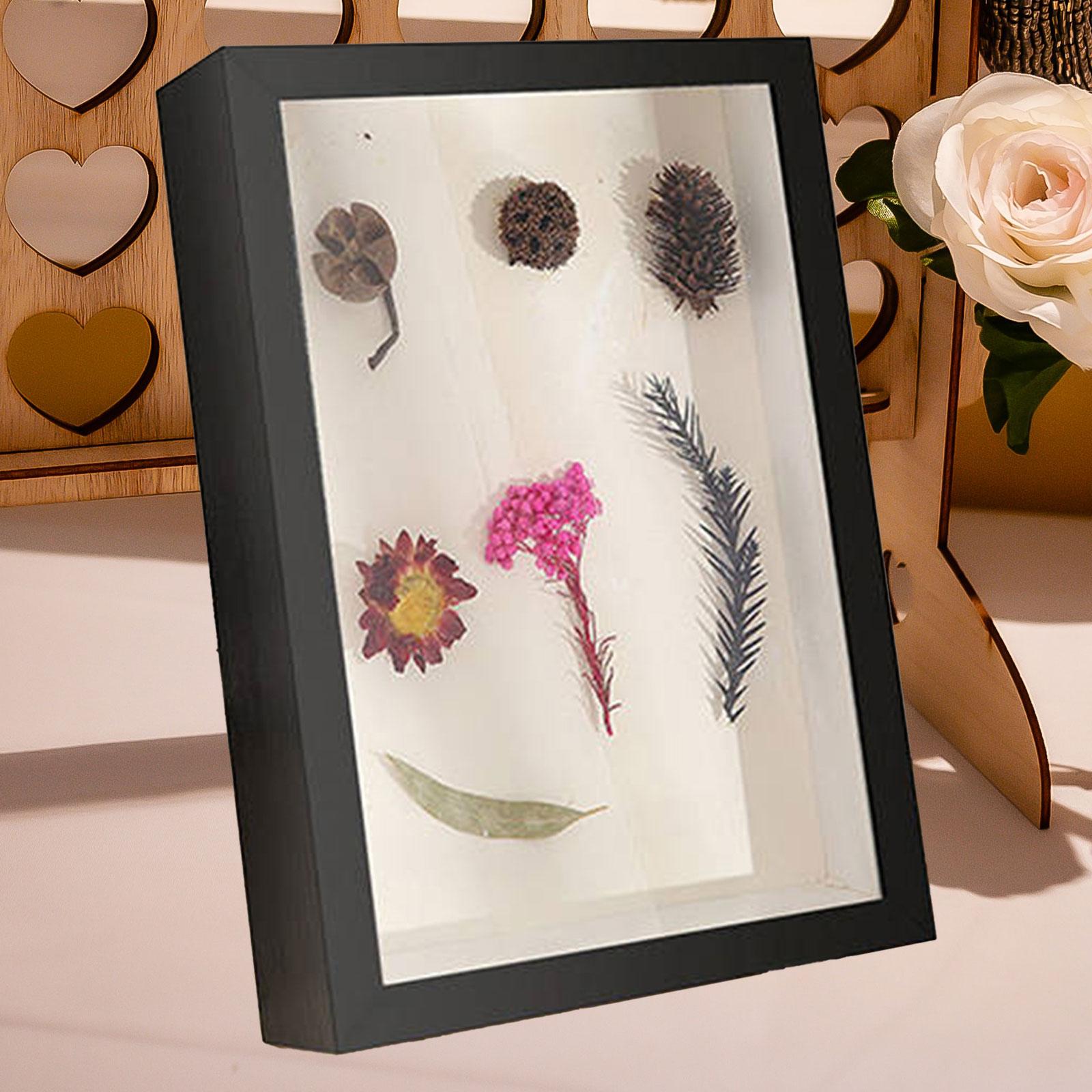 DIY 그림자 상자 프레임, 내부 깊이 벽 및 탁상 디 - Pressed Flower Frame 리뷰 및 가격