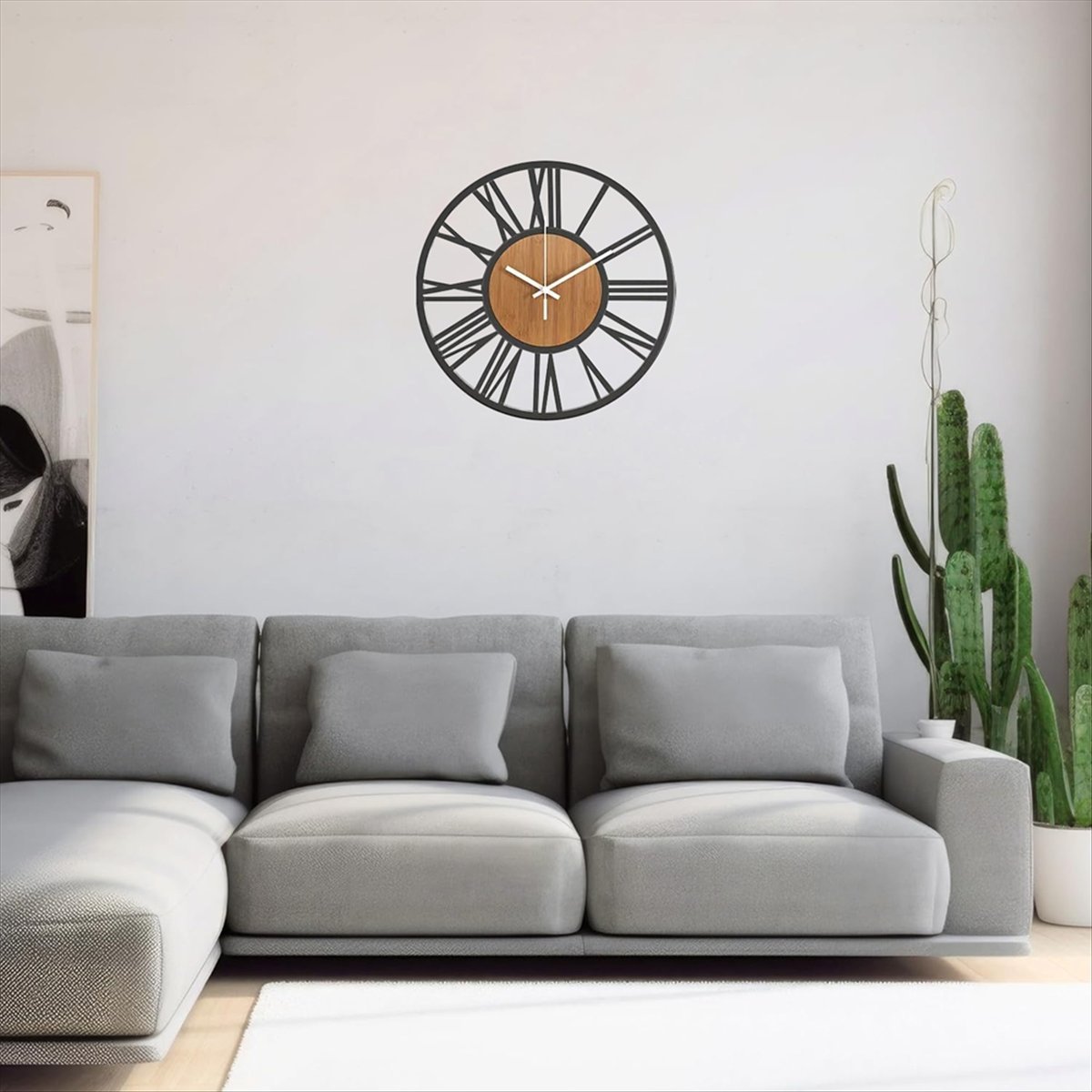 618 메가 세일 거실 장식용 벽시계 16인치 무소음  - Wall Clock Silent 리뷰 및 가격