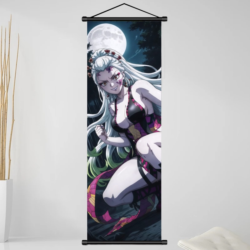데몬 슬레이어 다키 행잉 스크롤 세트 - 애니메이션 패 - Home Decor Painting 리뷰 및 가격