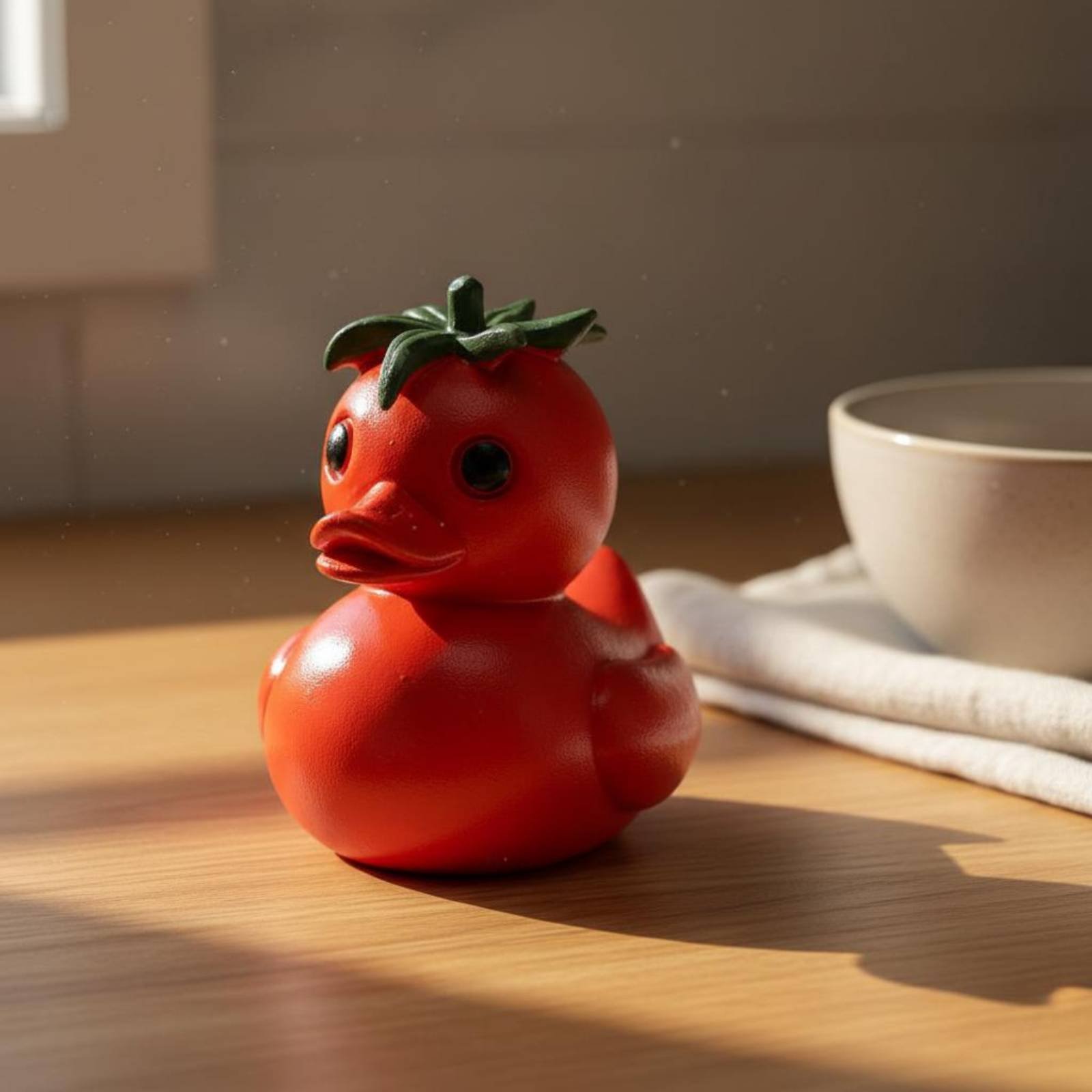 야채 오리 조각상 기발한 양상추 오리 장식품 장식품 오 - Home Decor Duck 리뷰 및 가격