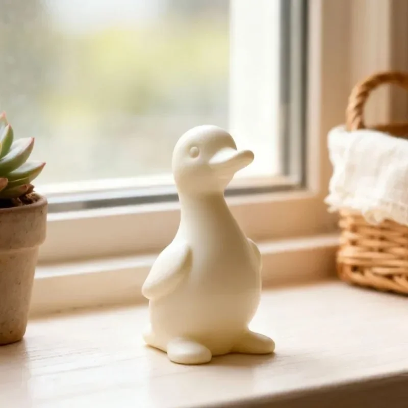 만화 오리 실리콘 몰드 DIY 귀여운 동물 향초 석고  - Home Decor Duck 리뷰 및 가격