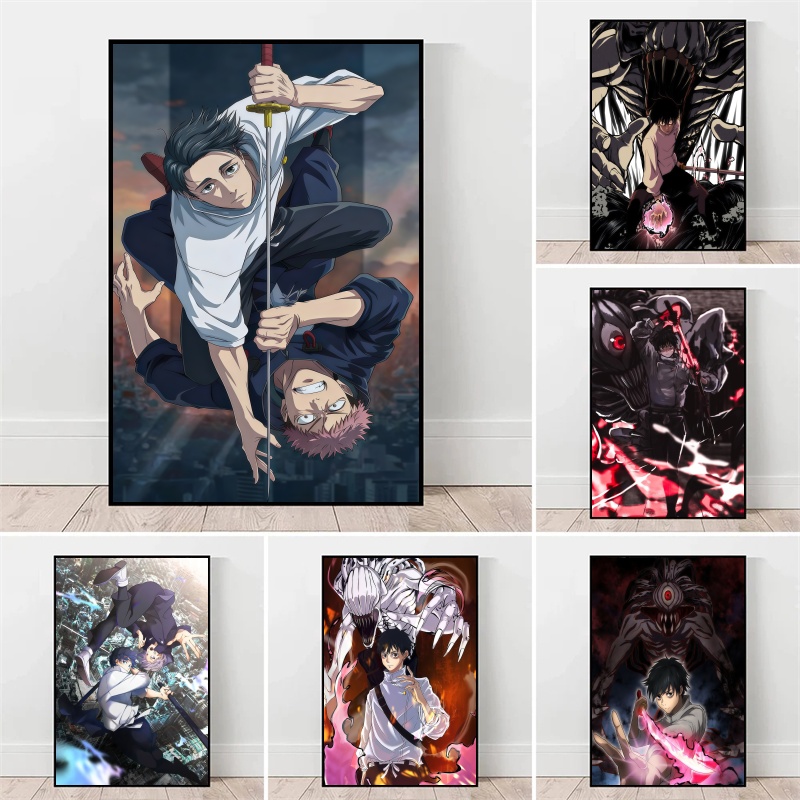 Jujutsu Kaisen Yuta Okkotsu &  - Home Decor Painting 리뷰 및 가격