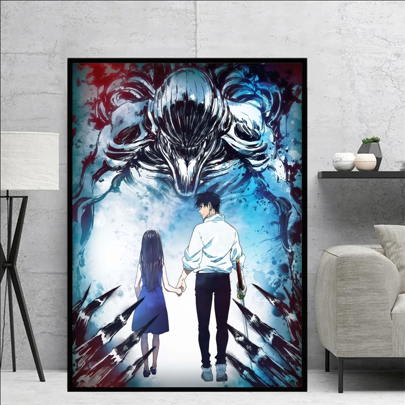 Jujutsu Kaisen Yuta Okkotsu &  - Home Decor Painting 리뷰 및 가격