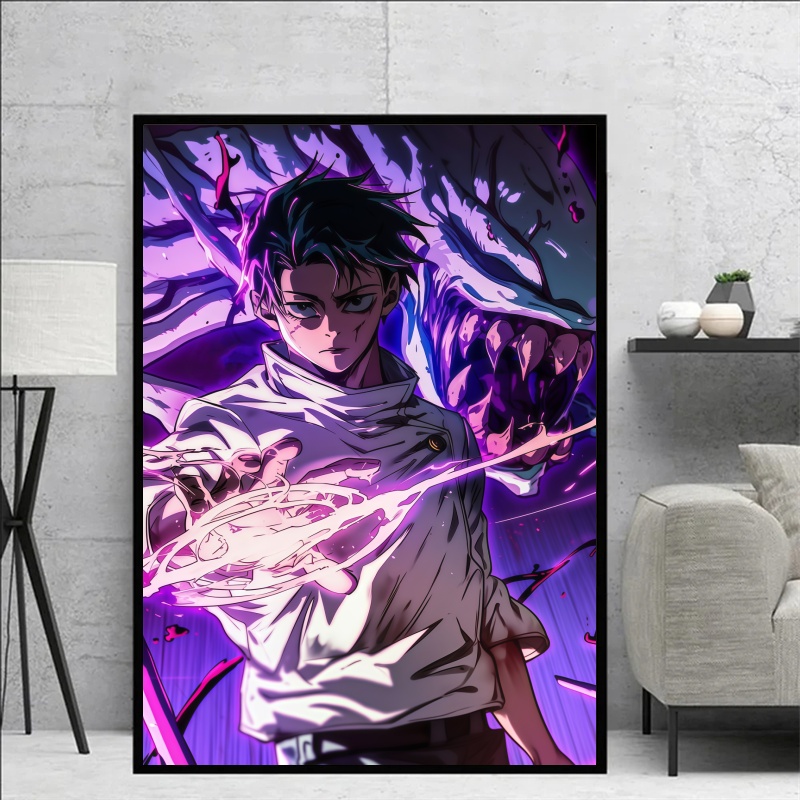 Jujutsu Kaisen Yuta Okkotsu &  - Home Decor Painting 리뷰 및 가격