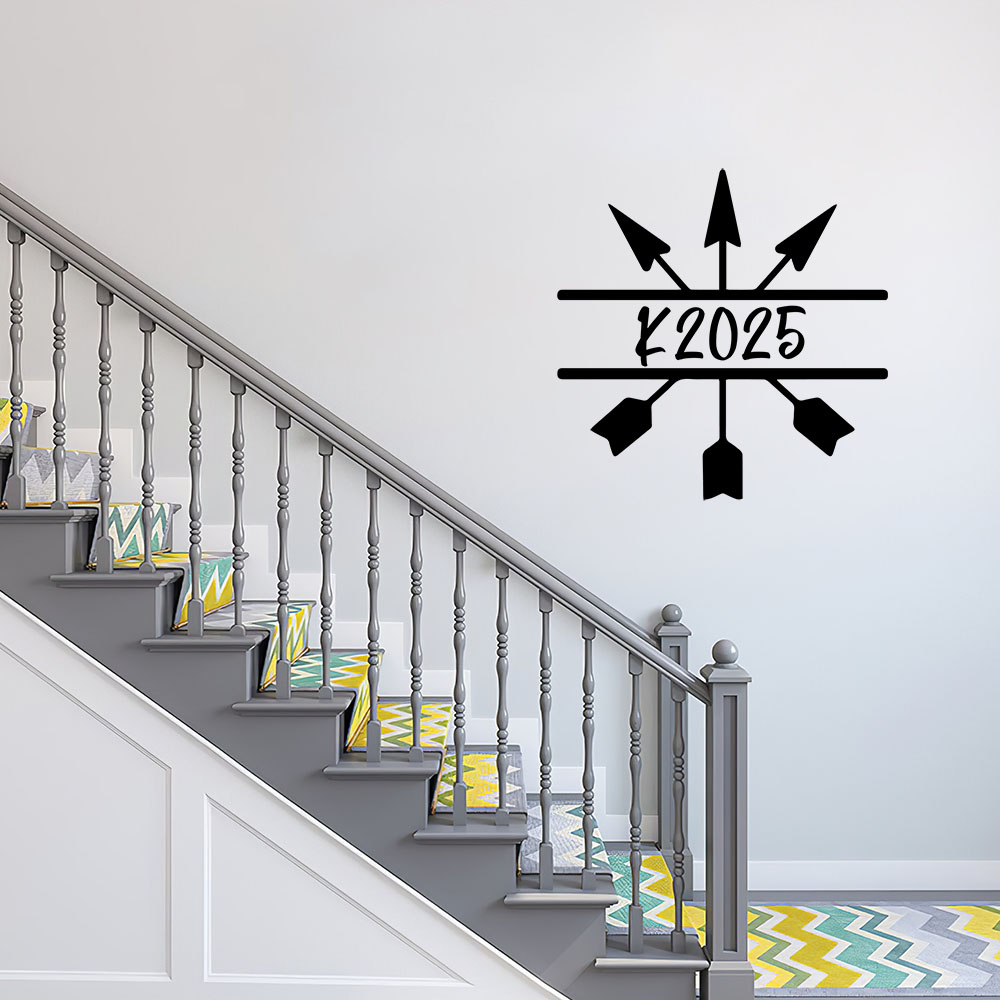 1PC 새로운 화살표 맞춤형 텍스트 벽 스티커 현대 벽 - Home Decor Wall Tiles 리뷰 및 가격