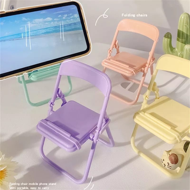 귀여운 의자 모양 휴대폰 거치대, 창의적인 데스크탑 정 - Home Decor Com 리뷰 및 가격