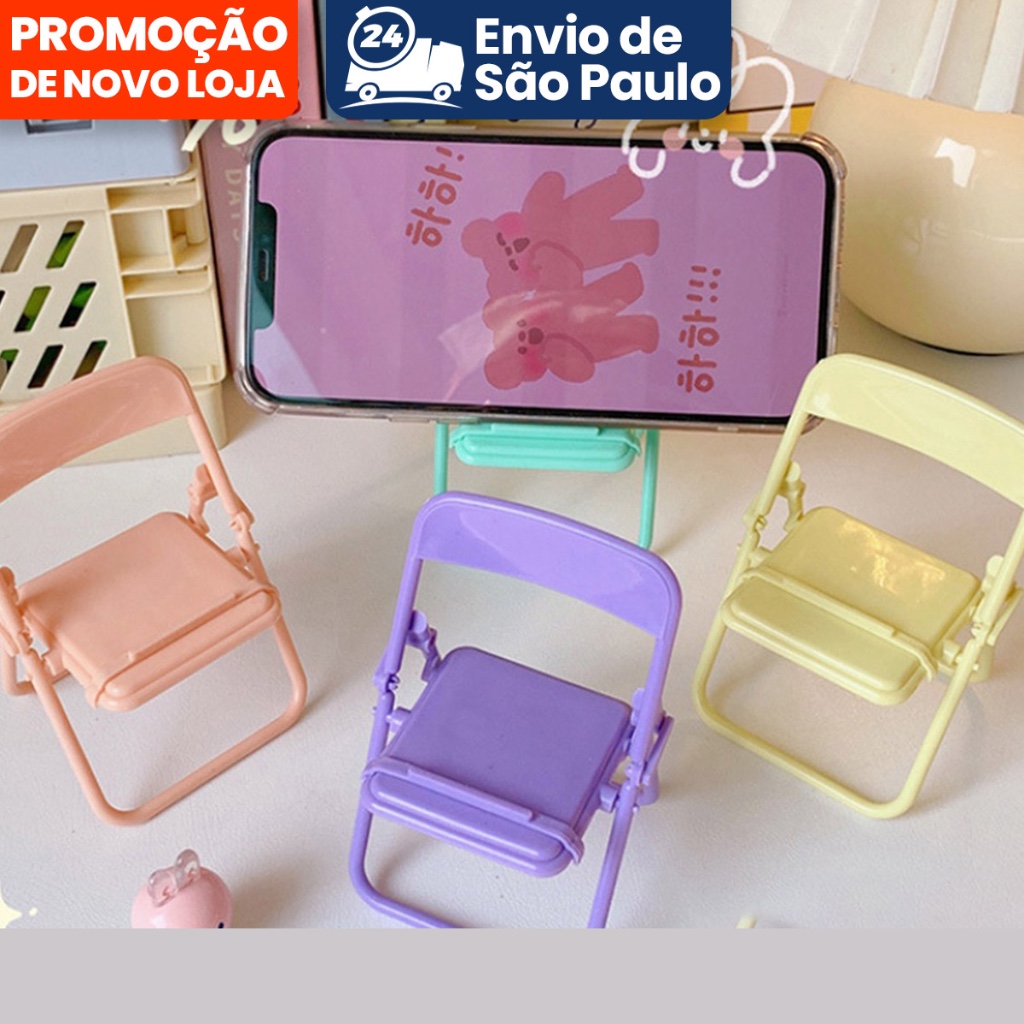 귀여운 의자 모양 휴대폰 거치대, 창의적인 데스크탑 정 - Home Decor Com 리뷰 및 가격