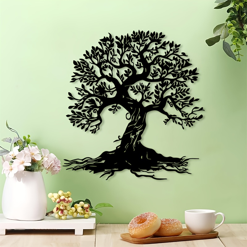 브랜드 빈티지 생명의 나무 철제 벽 장식, 러스틱 메탈 - Home Decor Brand 리뷰 및 가격