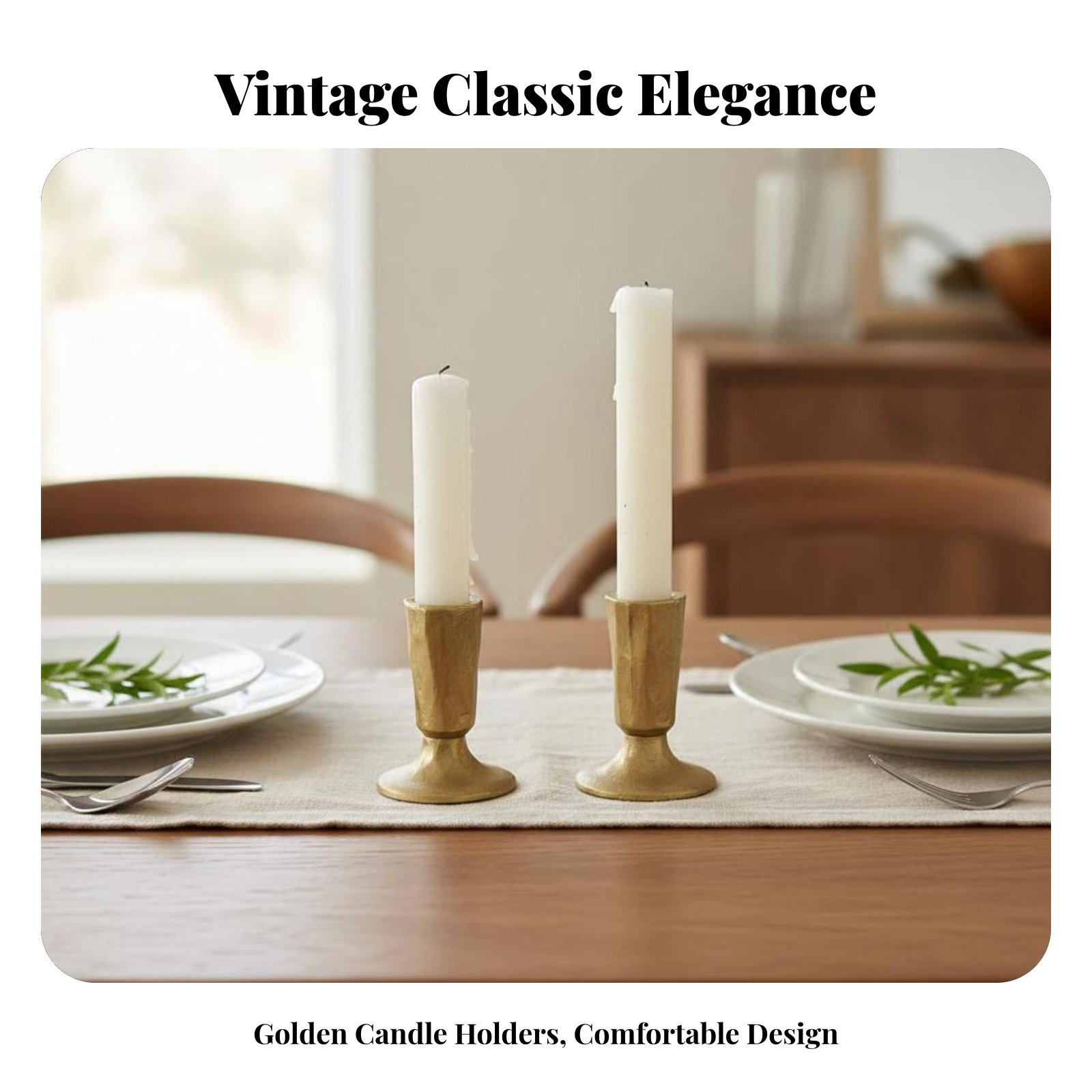 골드 주철 캔들 홀더, 레트로 클래식 디자인, 테이블  - Home Decor Gold 리뷰 및 가격