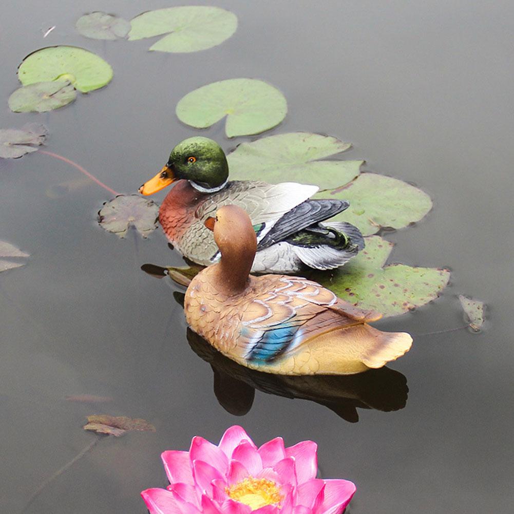 대형 야외 정원 오리 조각상, 귀여운 송진 만다린 오리 - Home Decor Duck 리뷰 및 가격