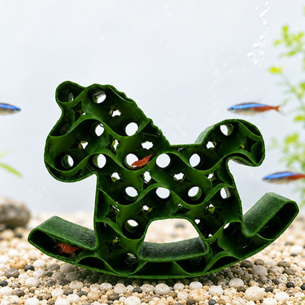 창의적인 3D 프린팅 물고기 숨숨처마 말 모양 시뮬레이 - Home Decor Habitat 리뷰 및 가격