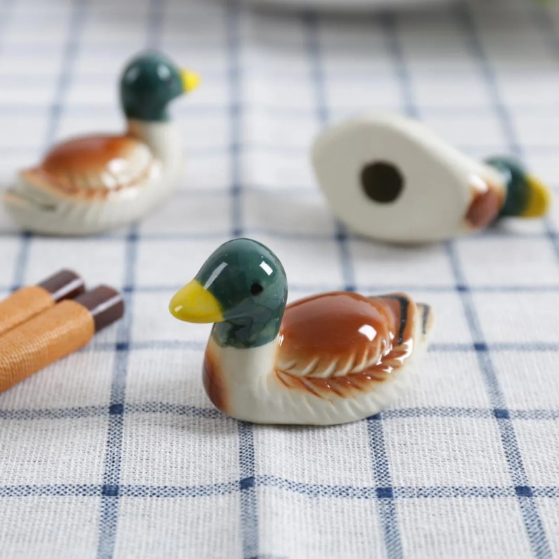 일본 스타일 세라믹 만다린 덕 젓가락 받침대 미니 귀여 - Home Decor Duck 리뷰 및 가격