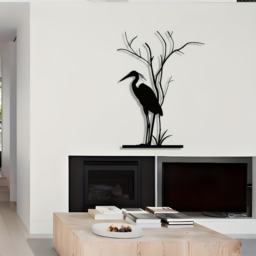 브랜드 메탈 헤론 알루미늄 벽 예술 녹슬지 않는 내후성 - Home Decor Brand 리뷰 및 가격